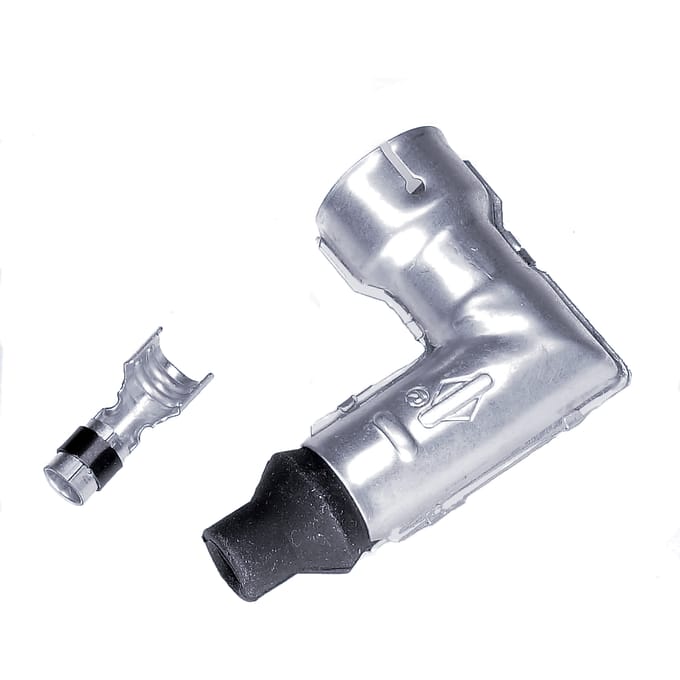 Spark plug connector