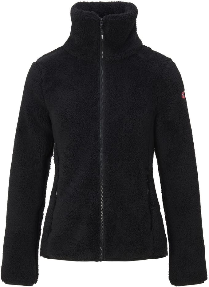 Nordberg Evy Fleece Vest - Dames - Zwart - Maat 4XL