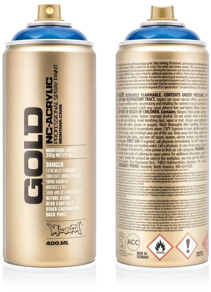 Montana GOLD Transparent Ultramarine T5080 spuitbus 400ml