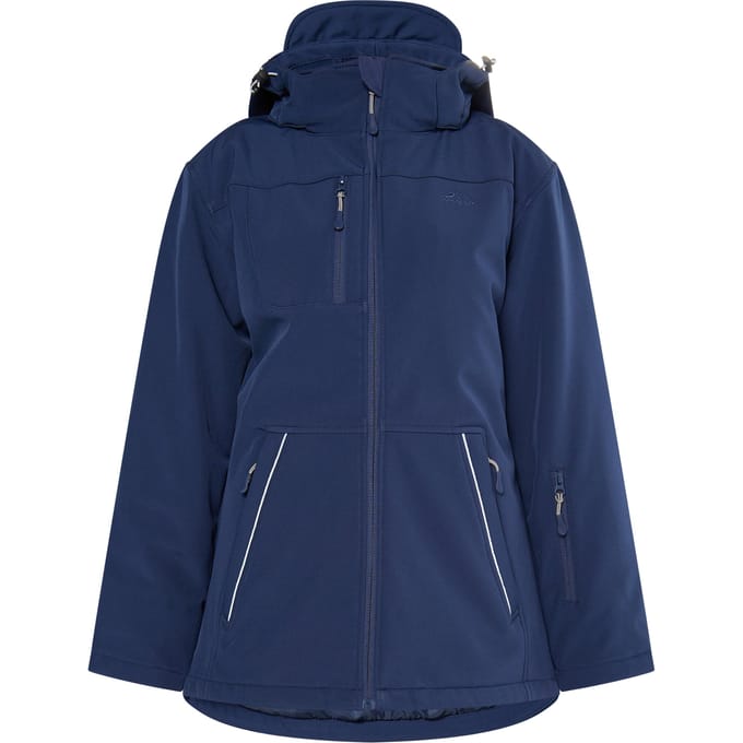 ICEBOUND softshell jas Dames marine