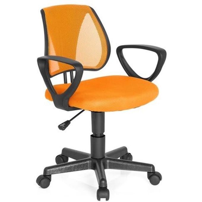 Kinder bureaustoel KIDDY CD Netstof oranje hjh OFFICE
