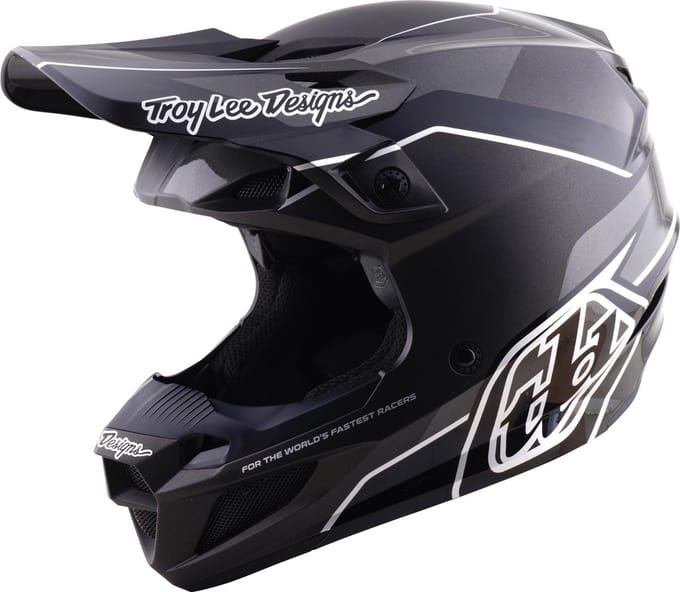 Troy Lee Designs SE5 Polycarbonate MIPS Stand Motocrosshelm -