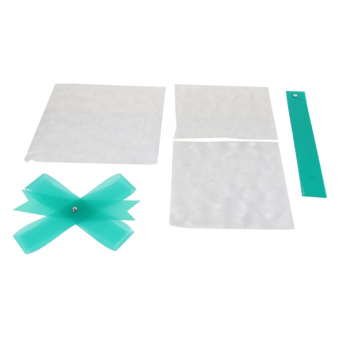 Kerstcadeau doos Verlichte Decoraties Valentijnsdag Driedelige Set white