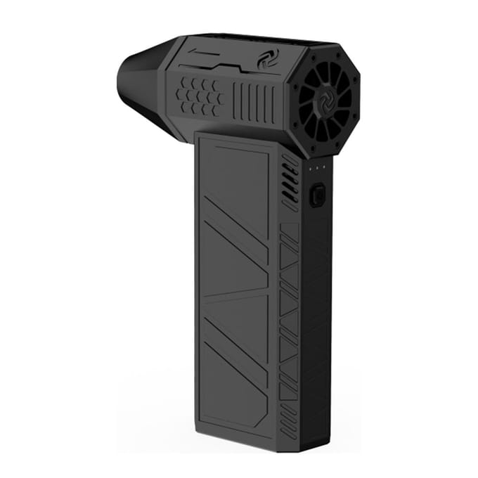 Hoge snelheid Turbo gewelddadige ventilator kanaalventilator Luchtblazer Draagbare turboventilator 130000RPM met LED-licht Sneeuwblazen Autowasstraat Buitenstofblazen zwart