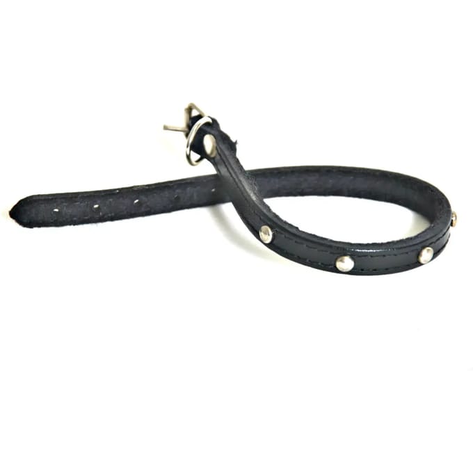 Leren halsband Martin Sellier Feut Clou
