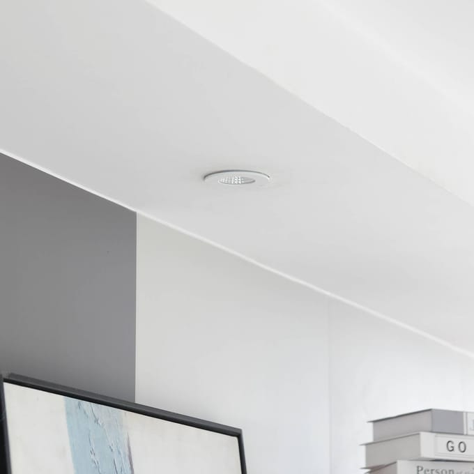 Arcchio LED downlight Lirin, wit, 3.000K