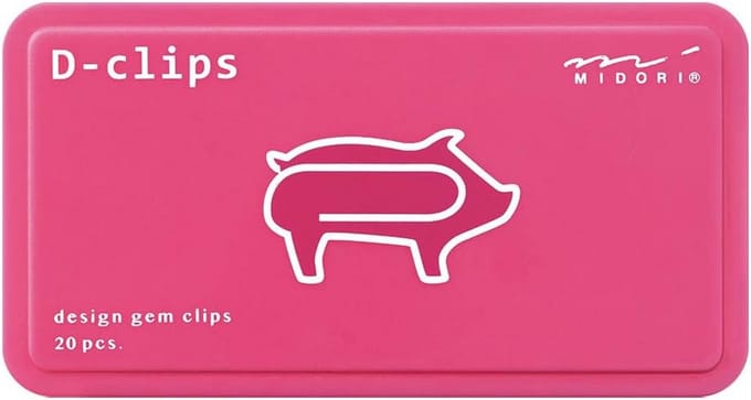 Nieuwe D-clips, varken