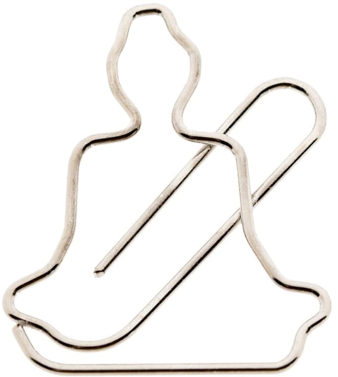 Paperclips – Boekenleggers – Boeddha