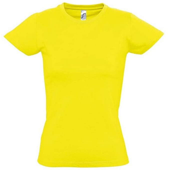 SOLS Dames/dames Imperial Heavy Short Sleeve T-Shirt (Citroen)