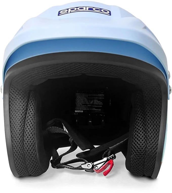 Sparco Gulf J-Pro ECE 22.06 Gulf Helm - Blauw/Oranje