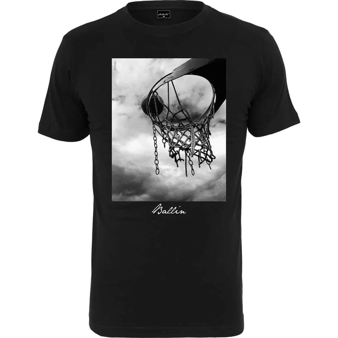 Urban Classics Heren Tshirt -XS- Ballin 2.0 Zwart