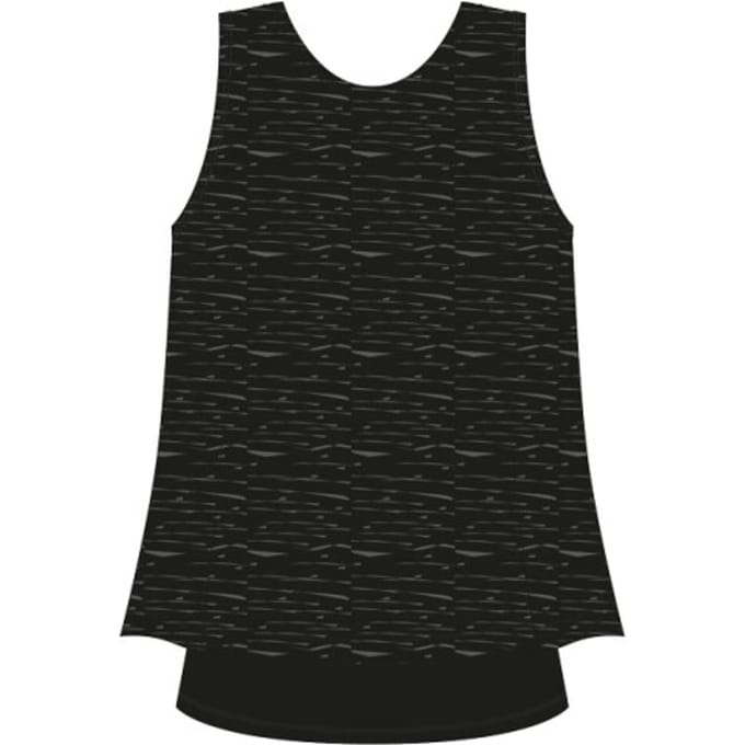 Sweaty Betty Soft Flow Studio Tank Top ZWART - Maat L