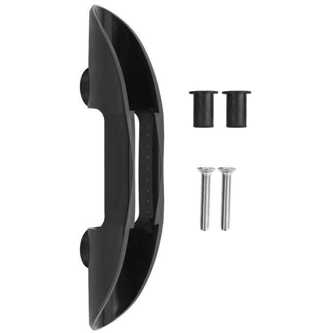 1 ensemble d'accessoires pour kayak, canoë, bateau, clip en plastique, support de rames black