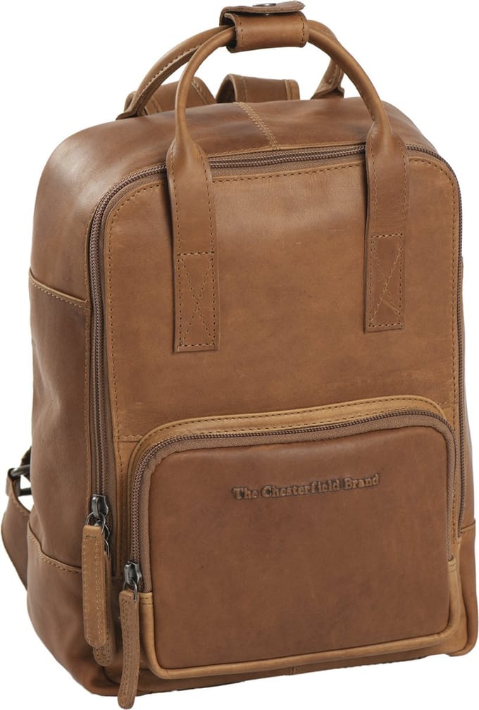 The Chesterfield Brand Rugzak Bellary Backpack 7,6L Cognac Bruine