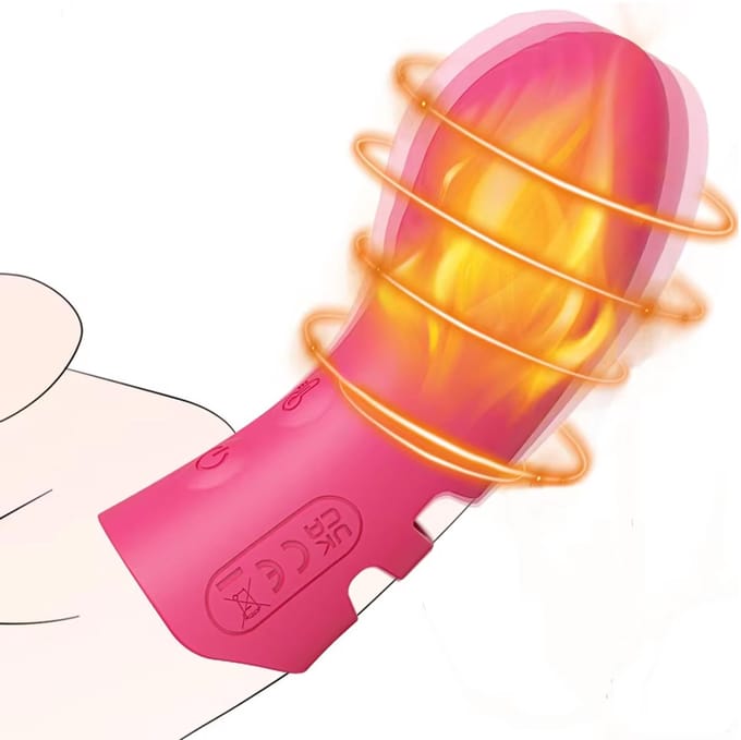 Verwarmde Vingervibrator - Vinger - Vibrator - G-spot - Waterdicht