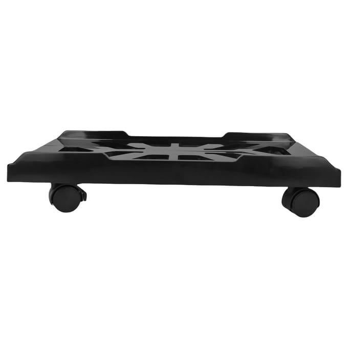 Support CPU Mobile Réglable ABS Support Tour d'Ordinateur Sous Bureau Support CPU Chariot PC au Sol Ordinateur black