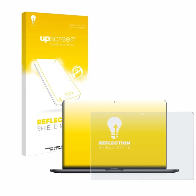 upscreen - Screenprotector voor Apple MacBook Pro 13" 2020 - Folie Beschermfolie anti glare matte