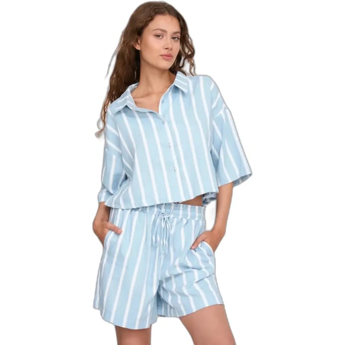 Gestreepte blouse voor dames 24 Colours