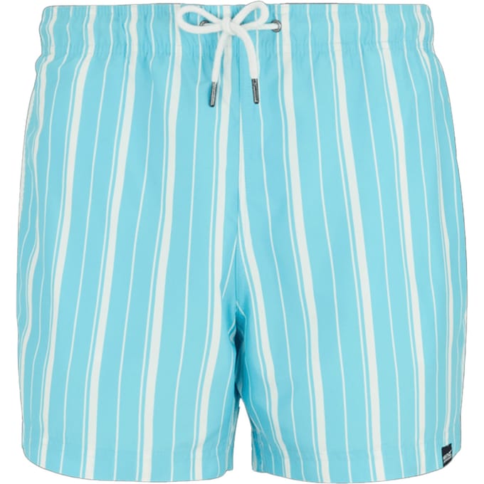 Regatta Heren Loras gestreepte zwembroek (Scandinavisch blauw/wit)