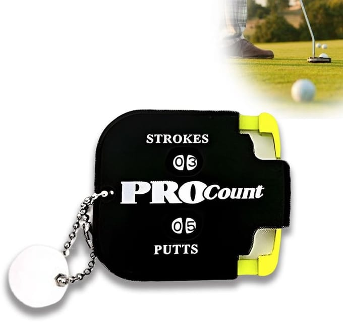 Dailygoods- Puntenteller Compact - Golfclubteller - Slagteller