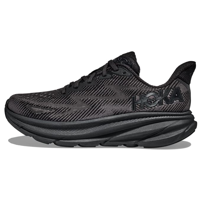 HOKA Clifton 9 Triple Black Dames Sneakers 1127896-BBLC 39⅓