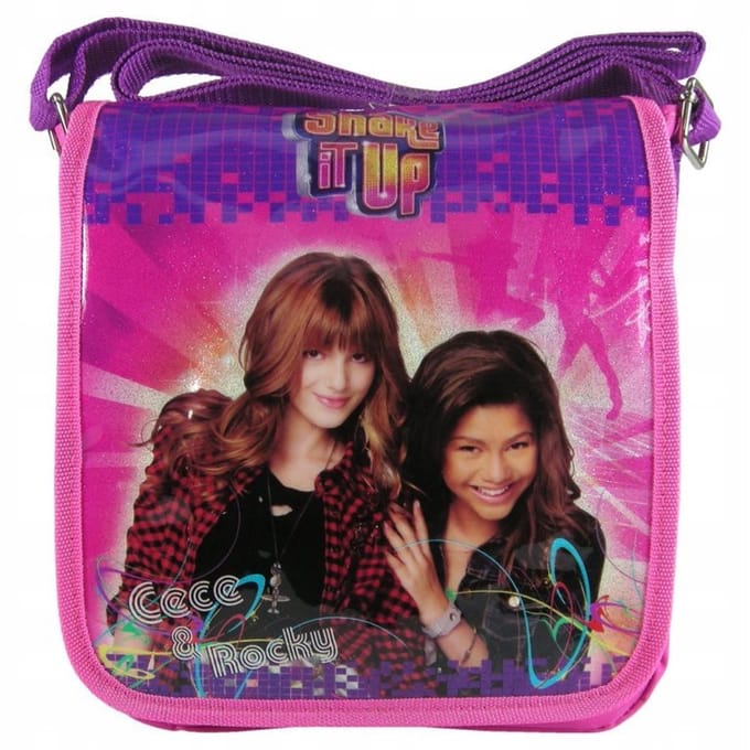 Derform Shake It Up - Schoudertas - Disney - Verstelbare Roze Band - Elegante Stijl