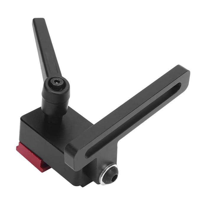 30 Type Aanslag voor Hekwerk Aluminiumlegering T-Track Aanslag Verstekgeleider Aanslag voor Houtbewerkingsprojecten black