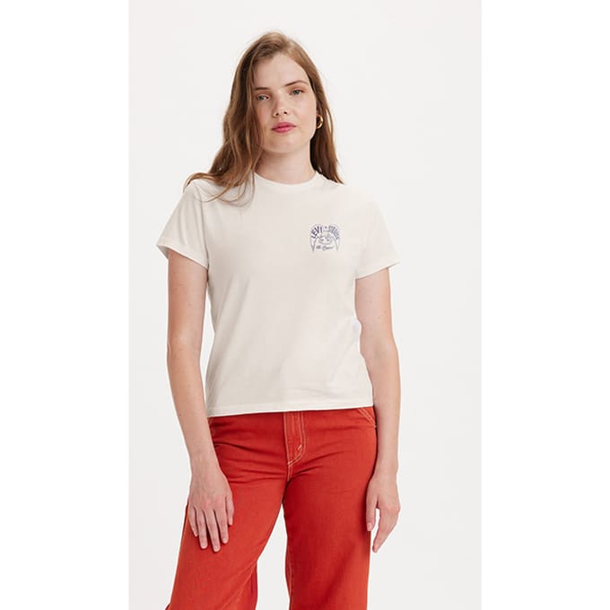 Levi's Graphic T-shirt Ecru Taglia: M | Maglie Sportivi Outlet | Donna | Marrone
