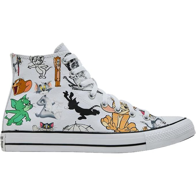Tom & Jerry x Converse Chuck Taylor All Star High 'All-Over Print' 36.5 white