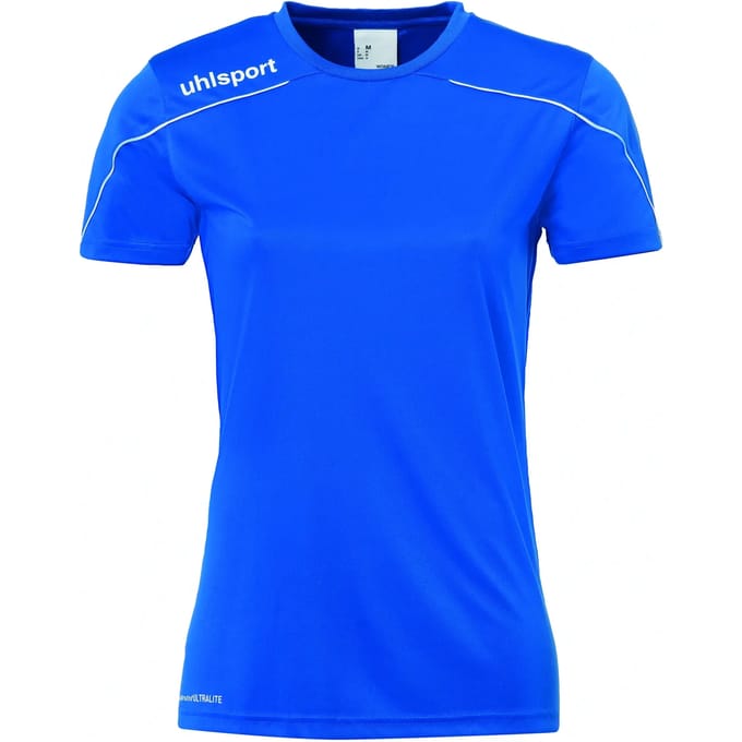 Uhlsport Stream 22 Shirt Korte Mouw Dames - Royal / Wit | Maat: S