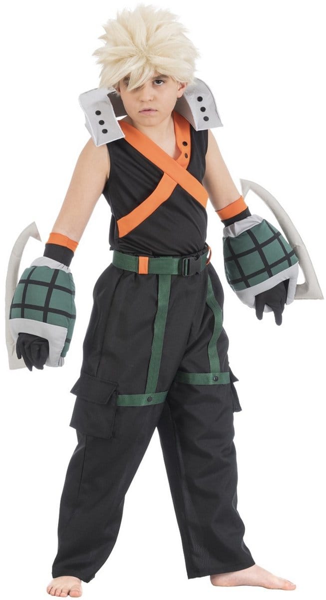 Katsuki Kacchun Bakugo Kind Kostuum