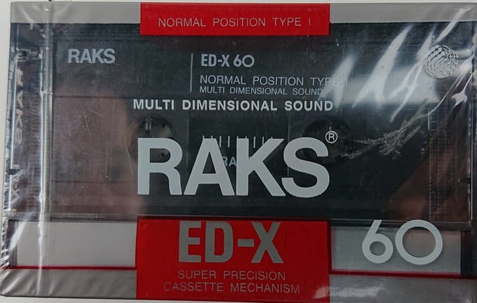 RAKS ED-X 60 Super precision cassettebandje