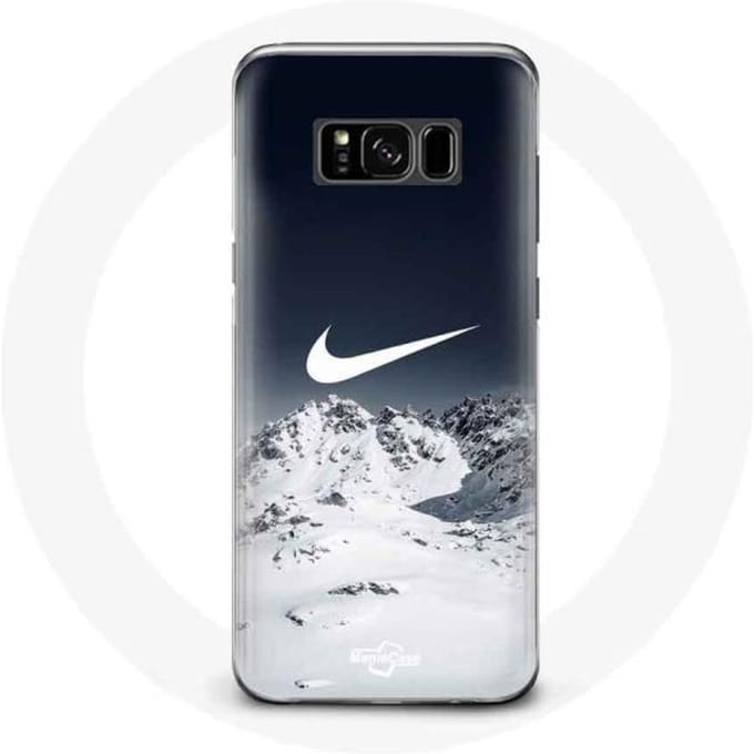 Coque pour Samsung Galaxy S8 plus Nike Logo Niege Hiver