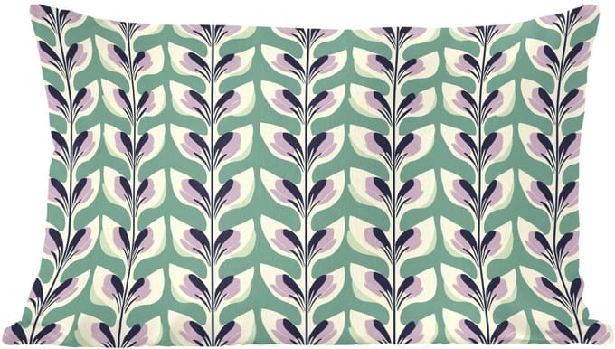 Sierkussens - Kussentjes Woonkamer - 60x40 cm - Retro - Modern - Groen