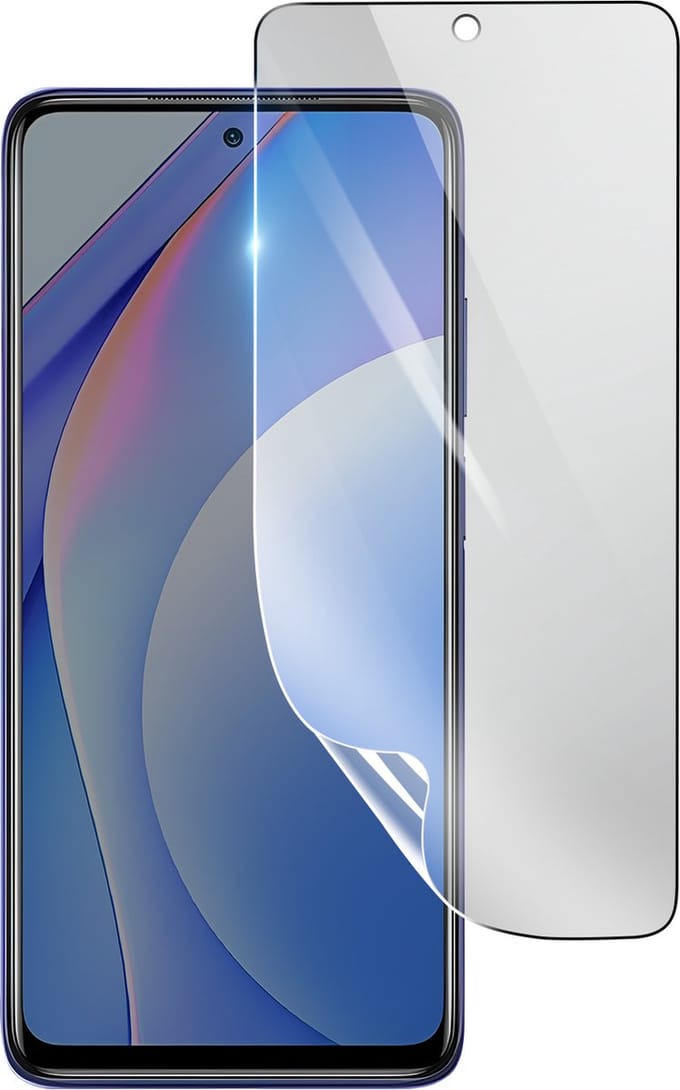 3mk, Geschikt voor Xiaomi Mi 10T Lite, Schokbestendige Hydrogel Screenprotector, Transparant