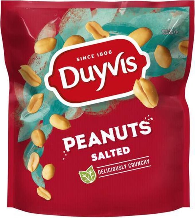 Duyvis pinda's - Gezouten stazak - 10 x 235 gram