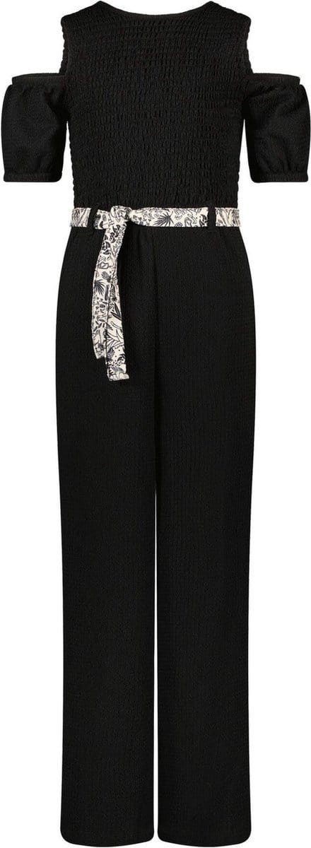 Meisjes jumpsuit - Mette - Zwart