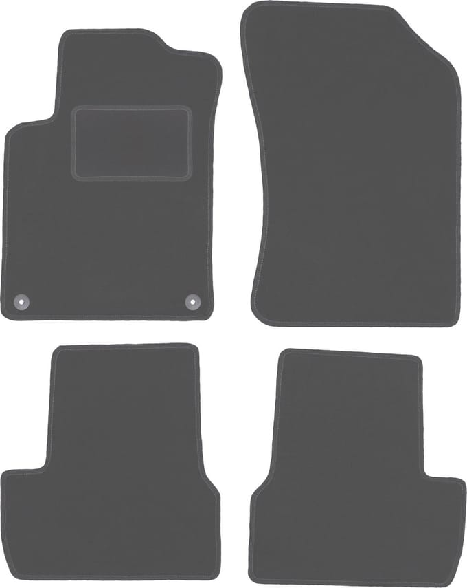 Grafiet automatten voor: Citroen DS3 hatchback (2009-2016)