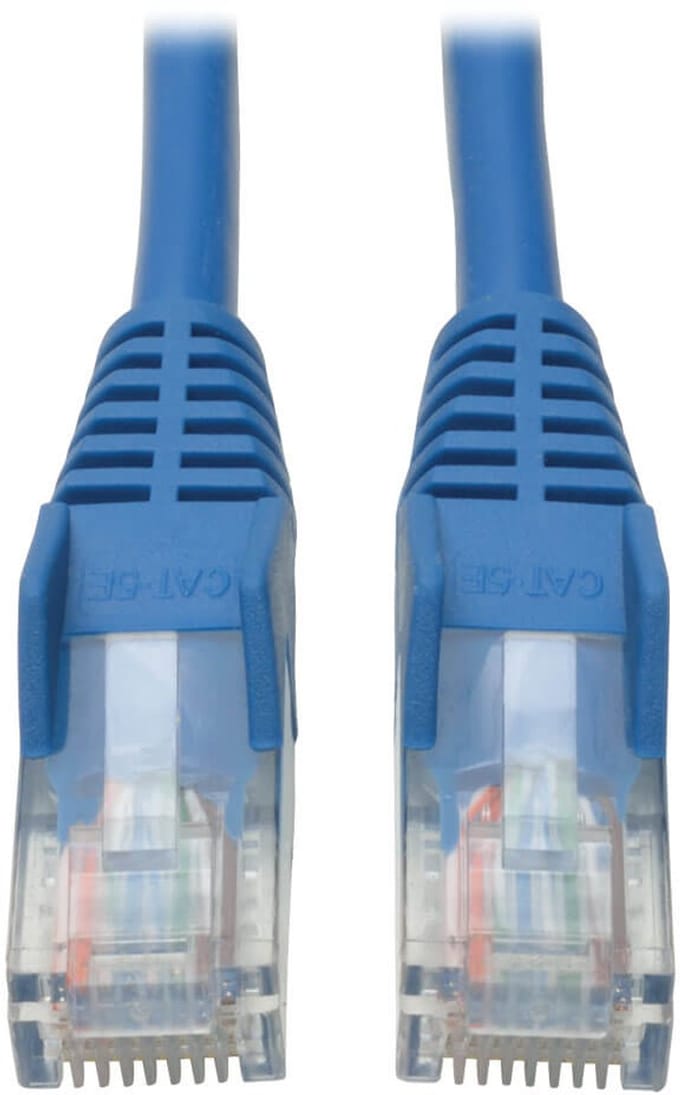 Tripp Lite N001-035-BL netwerkkabel 10,68 m Cat5e U/UTP (UTP) Blauw