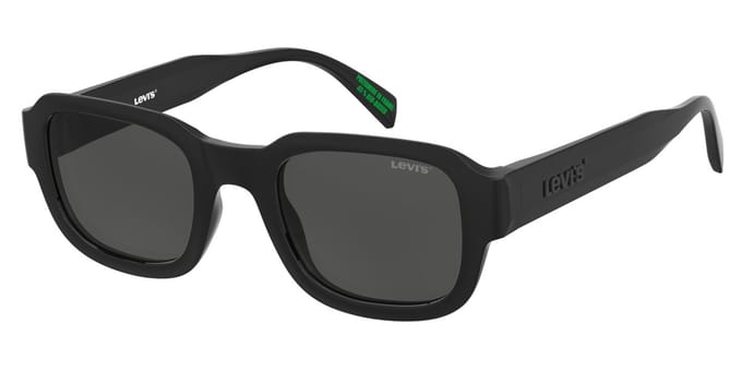 Levi's LV 1101/S Black 50/22/145 UNISEX Zonnebrillen