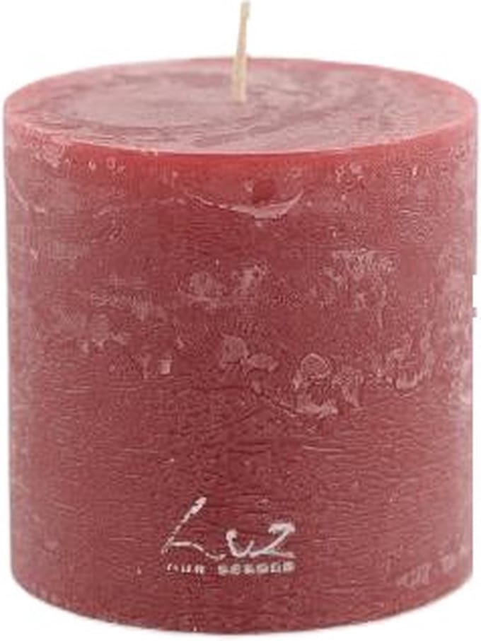 Rasteli Luz Your Senses Stomp Kaars Rood D 9 cm H 9 cm
