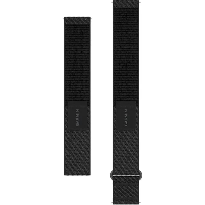 Garmin Nylon bandje - Garmin 20 mm aansluiting - Zwart