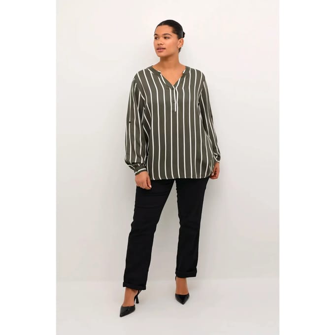 Vrouwenblouse KAFFE Curve Sida