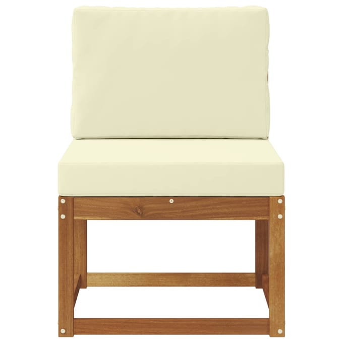 vidaXL - Buiten - Midden - Sofa - Massief - Acacia - Hout