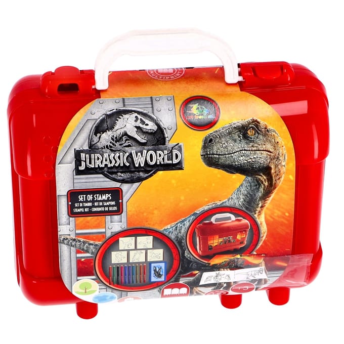Multiprint - Tekenset Koffer Jurassic World: 81-delig