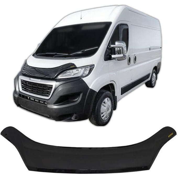 SCOUTT | Motorkap Deflector Bescherming Voor Citroen Boxer Vanaf 2014, Aerodynamisch, Eenvoudige Montage, Geen boren Vereist