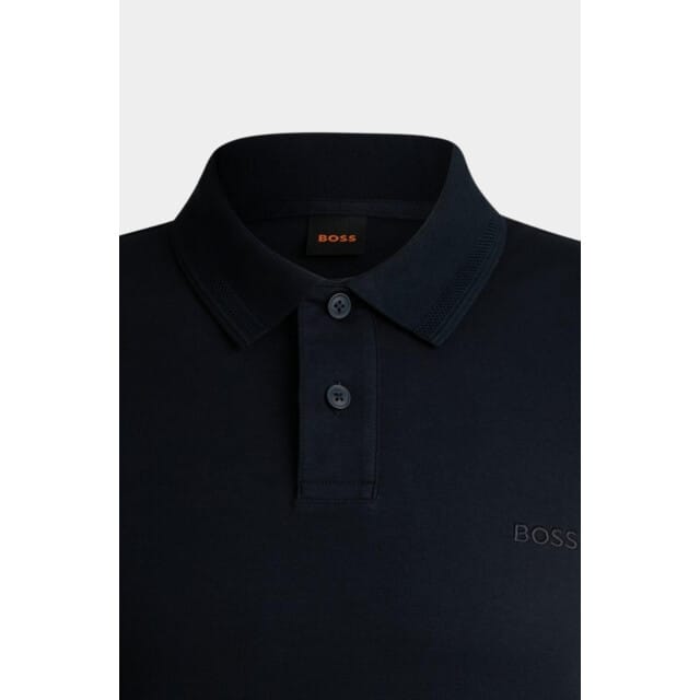 Boss Orange Polo korte mouw pe interlock 10262456 01 50520109/404