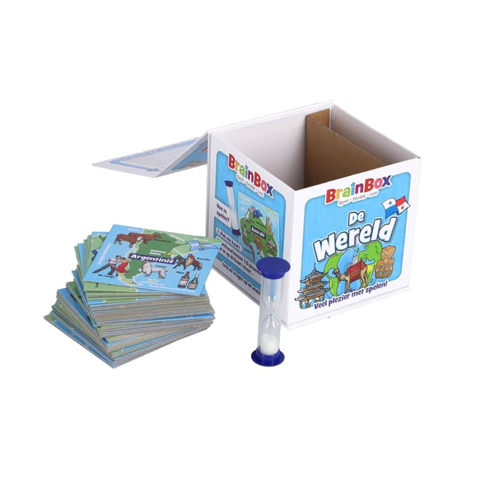 Brainbox : de wereld - kaartspel