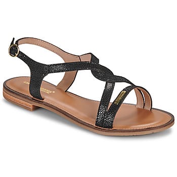 Leren sandalen van Les Hastral