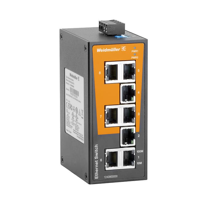 Weidmuller Netwerkswitch - 1240900000 - E33AH